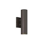 Savoy House 5-CYL-2-5CCT-BZ Kelley 2-Luminaires 20W Bronze Applique Murale Extérieur Avec intégrée LED