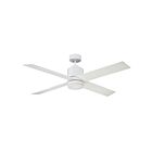 Ventilateur de plafond Savoy House Dayton 52-6110-4WH-WH 58.3W 52" Noir mat