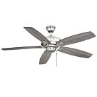 Ventilateur de plafond Savoy House Wind Star 52-830-5RV-187 61.14W 52" Etain brossé