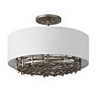 Savoy House Cameo 6-1067-4-10 4-Lumières 240W Campagne Luxe Plafonnier semi encastré ou Suspendus sur tige Convertible