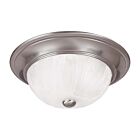 Plafonnier Savoy House Essentials 6-11264-11-Sn 2 Lumières 80W Nickel Satiné