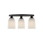 Savoy House 6-1247-3-89 Baldwin 3-Luminaires 60W Noir Incandescente/LED Plafonnier Semi Encastré