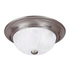 Plafonnier Savoy House 6-13264-13-Sn 2 Lumières 120W Nickel Satiné
