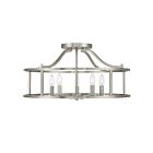 Plafonnier Semi Encastré Savoy House Essentials Stockton 6-1679-5-Sn 5 Lumières 300W Nickel Satiné