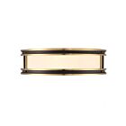 Plafonnier Savoy House Alberti 6-1822-4-143 4 Lumières 240W Noir Mat Avec Laiton Chaud
