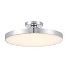 Savoy House 6-2969-1-11 1-Lumière 50W Chrome Plafonnier semi encastré