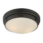 Plafonnier Savoy House Essentials Lucerne 6-3350-16-13 3 Lumières 180W Bronze Anglais