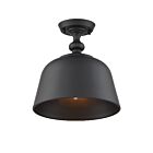 Plafonnier Semi Encastré Savoy House Essentials Berg 6-3750-1-89 1 Lumière 60W Noir Mat