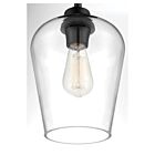 Plafonnier Semi Encastré Savoy House Essentials Octave 6-4037-1-Bk 1 Lumière 60W Noir
