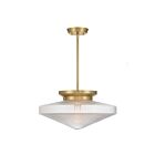 Savoy House 6-4464-1-322 Norwich 1-Luminaire 60W Laiton chaud Incandescente/LED Suspendu