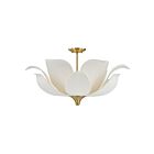 Savoy House 6-7163-6-322 Elsie 6-Luminaires 60W Laiton Incandescente/LED Plafonnier Semi Encastré