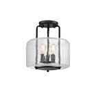 Plafonnier Semi Encastré Savoy House Essentials Avalon 6-7790-3-89 3 Lumières 180W Noir