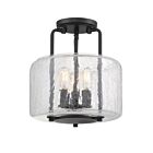 Plafonnier Semi Encastré Savoy House Essentials Avalon 6-7790-3-89 3 Lumières 180W Noir