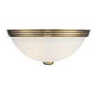 Plafonnier Savoy House Essentials 6-780-11-322 2 Lumières 80W Laiton Chaud