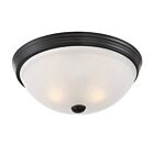 Plafonnier Savoy House Essentials 6-780-13-13 2 Lumières 120W Bronze Anglais