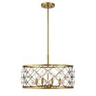 Savoy House 6-8410-4-322 4-Lumières 240W Laiton chaud Suspendu