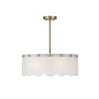 Savoy House 6-9801-4-127 Ashton 4-Luminaires 60W Laiton noble Incandescente/LED Suspendu
