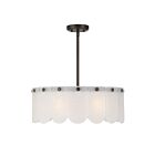 Savoy House 6-9801-4-15 Ashton 4-Luminaires 60W Bronze méditerranéen Incandescente/LED Suspendu
