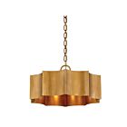 Suspendu Savoy House Shelby 7-100-3-54 3 Lumières 180W Patine D'Or