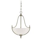 Suspendu Savoy House Essentials Herndon 7-1004-3-Sn 3 Lumières 180W Nickel Satiné