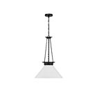 Savoy House Myers 7-1011-1-89 1-Lumière 60W Noir mat Suspendu