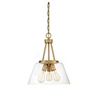 Suspendu Savoy House Essentials Calhoun 7-1025-3-322 3 Lumières 180W Laiton Chaud