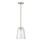 Suspendu Savoy House Essentials Calhoun 7-1027-1-Sn 1 Lumière 60W Nickel Satiné