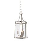 Suspendu Savoy House Essentials Penrose 7-1040-3-Sn 3 Lumières 180W Nickel Satiné