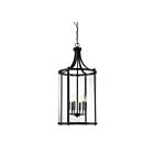 Suspendu Savoy House Essentials Penrose 7-1041-6-Bk 6 Lumières 360W Noir
