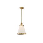 Suspendu Savoy House Essentials Ashmont 7-130-1-63 1 Lumière 60W Laiton Chaud Lustre