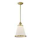 Suspendu Savoy House Essentials Ashmont 7-130-1-63 1 Lumière 60W Laiton Chaud Lustre