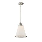 Suspendu Savoy House Essentials Ashmont 7-130-1-Sn 1 Lumière 60W Nickel Satiné