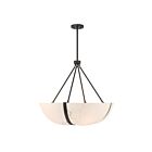 Savoy House 7-1451-4-89 Chalfont 4-Luminaires 60W Noir mat Incandescente/LED Suspendu