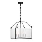 Savoy House 7-1693-4-89 4-Lumières 240W Noir mat Suspendu