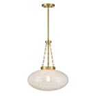 Savoy House 7-1740-1-322 1-Lumière 60W Laiton chaud Suspendu