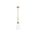 Suspendu Savoy House Essentials Lakewood 7-1831-1-322 1 Lumière 60W Laiton Chaud