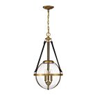 Suspendu Savoy House Bozeman 7-1837-3-322 3 Lumières 180W Nickel Antique