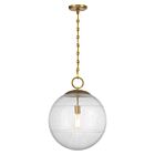 Savoy House 7-1840-1-322 1-Lumière 60W Laiton chaud Suspendu
