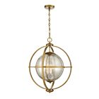 Suspendu Savoy House Pearl 7-1872-3-322 3 Lumières 180W Laiton Chaud