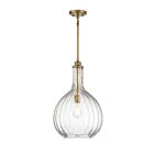Suspendu Savoy House Essentials Brandon 7-2255-1-322 1 Lumière 60W Laiton Chaud