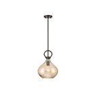 Savoy House 7-2275-1-15 Sheriden 1-Luminaire 60W Bronze méditerranéen Incandescente/LED Suspendu