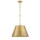 Savoy House Essentials Alden 7-231-1-322 1-Lumière 60W Laiton chaud Suspendu