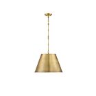 Savoy House Essentials Alden 7-231-1-322 1-Lumière 60W Laiton chaud Suspendu
