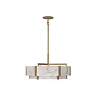 Savoy House 7-2333-6-60 6-Lumières 360W Or vieilli Suspendu