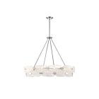 Suspendu Savoy House Vasare 7-2351-12-11 12 Lumières 480W Noir Mat Et Or