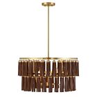 Savoy House 7-2747-4-322 4-Lumières 240W Laiton chaud Suspendu