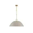 Savoy House 7-2918-1-156 1-Lumière 60W Béton et laiton Suspendu