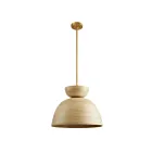 Savoy House 7-2919-1-203 1-Lumière 60W Bambou naturel Suspendu