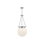 Suspendu Savoy House Essentials Manor 7-3901-3-109 3 Lumières 180W Nickel Poli