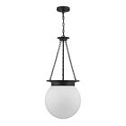 Suspendu Savoy House Essentials Manor 7-3901-3-89 3 Lumières 180W Noir Mat